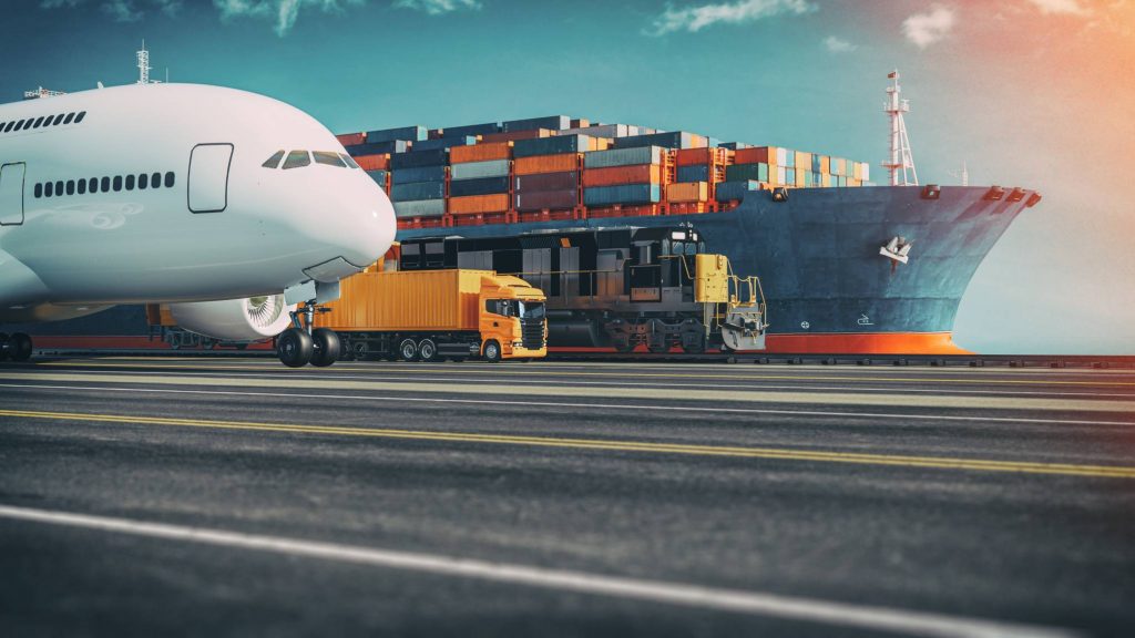 Distintos tipos de transporte para exportar mercancía